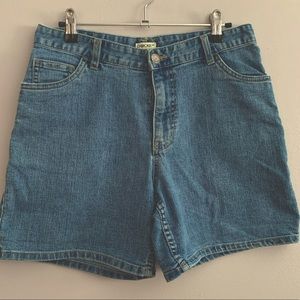 Vintage CHEROKEE Stretch High Waisted Denim Shorts